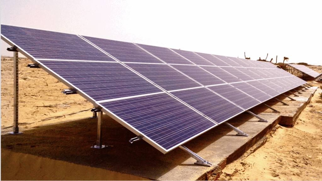 Projet photovoltaique Pompage