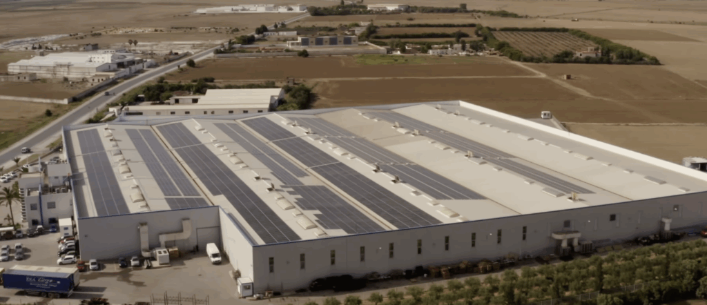 Projet photovoltaïque industriel