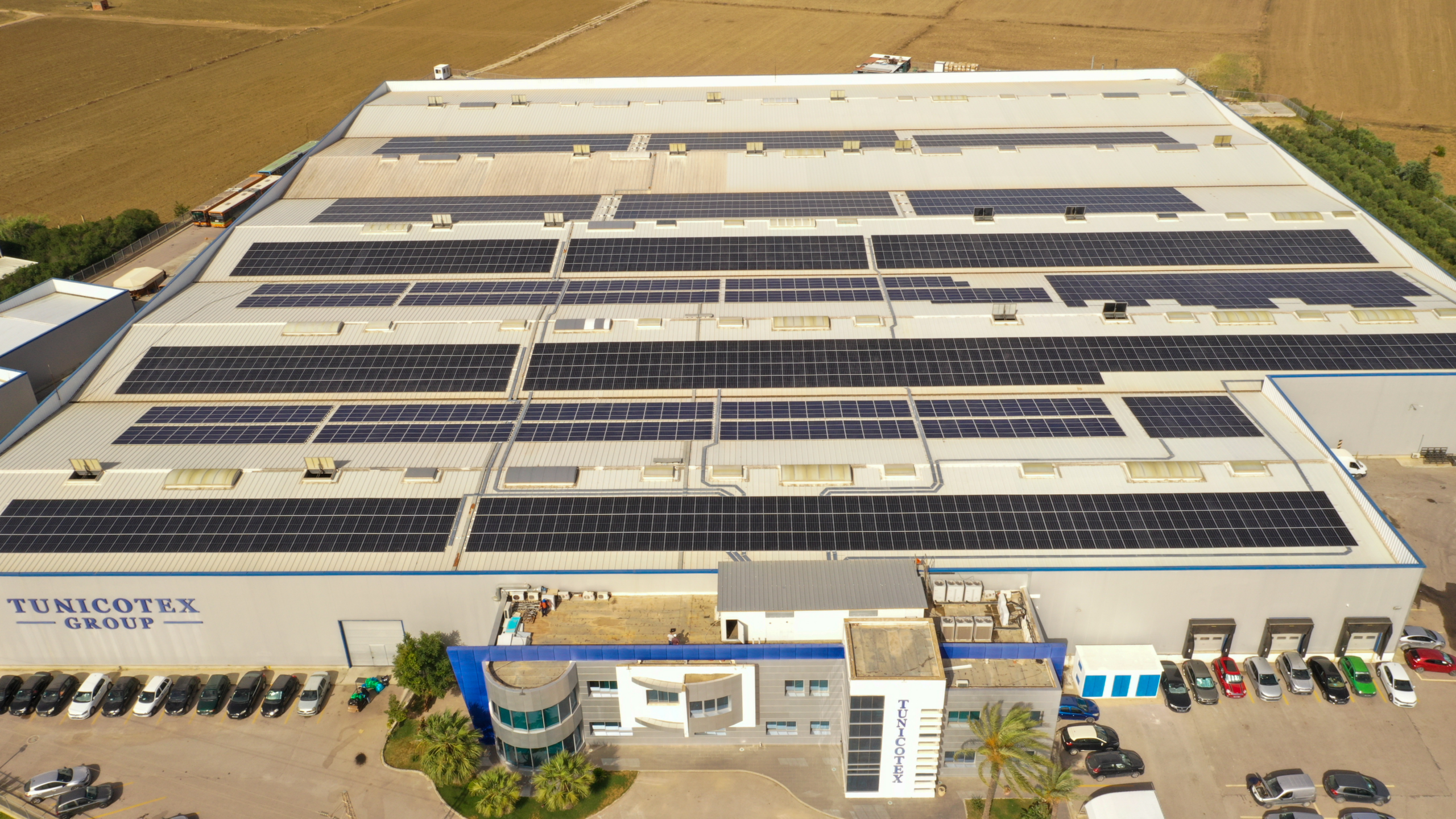 Installation photovoltaique MT tunicotex