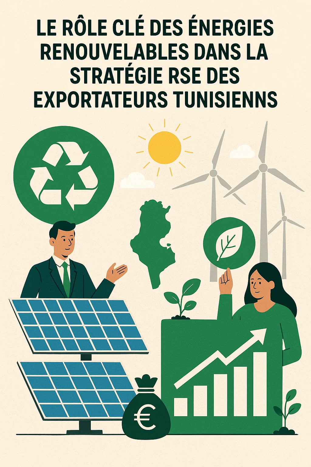 Le rôle clé des énergies renouvelables dans la stratégie RSE des exportateurs tunisiens