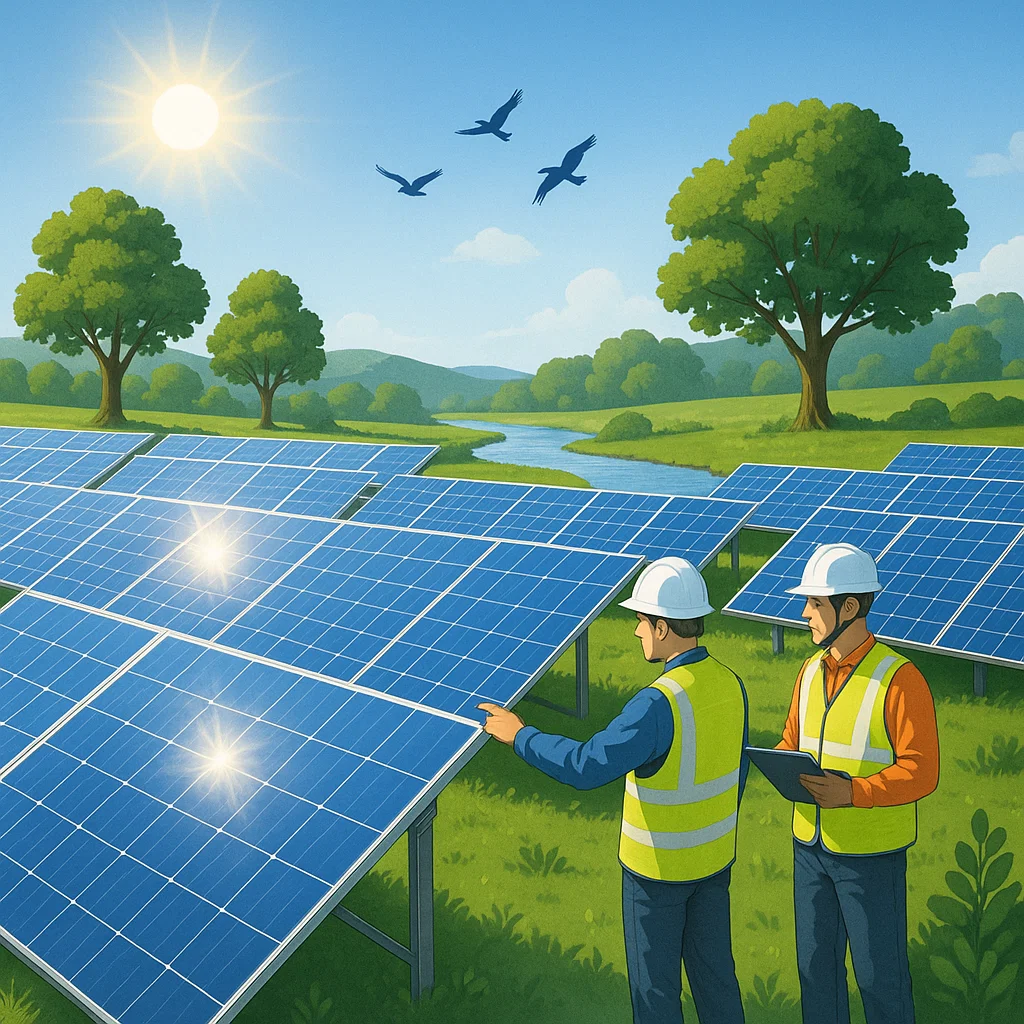 Sécurité et environnement : les piliers indispensables d’un projet photovoltaïque réussi