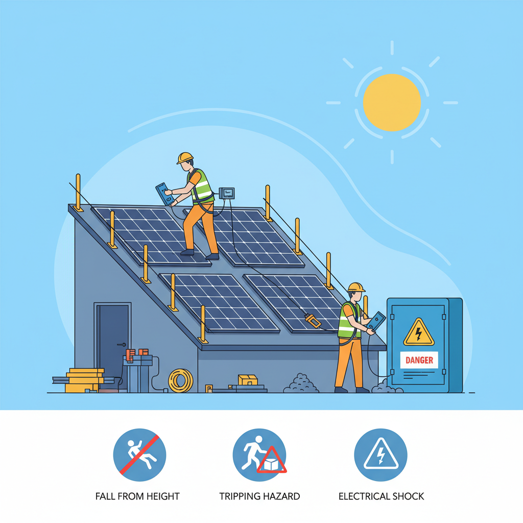 Pourquoi la sécurité sur chantier solaire est un enjeu majeur… et souvent sous-estimé