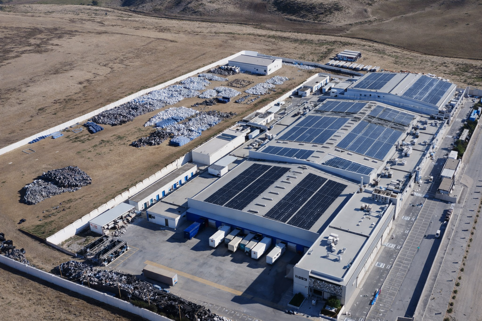 محطة Autoliv للطاقة الشمسية- 1516 KWc